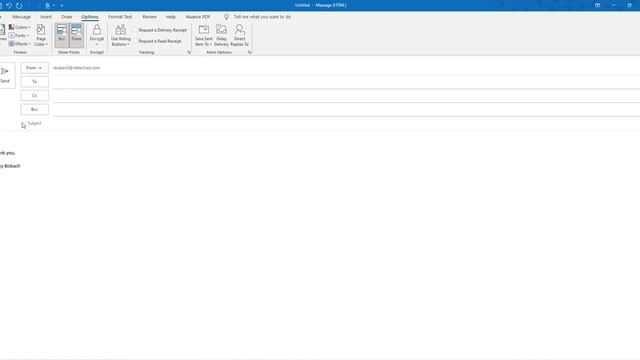 Outlook Tip - How to Add BCC Field to Outlook Emails смотреть онлайн