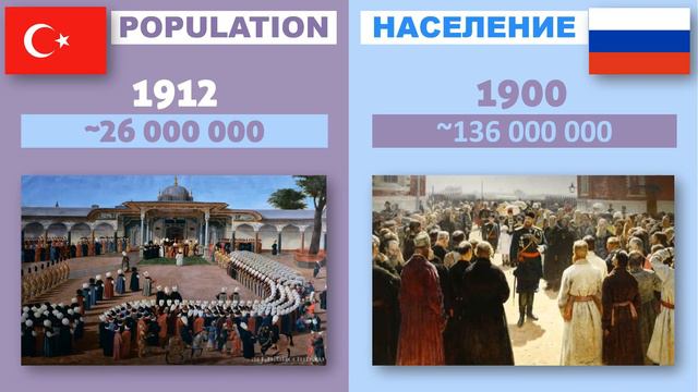Ottoman Empire vs Russian Empire.Historical comparison of empires смотреть онлайн