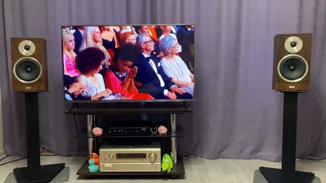 HECO CELAN 300 & DENON AVC A11sr смотреть онлайн