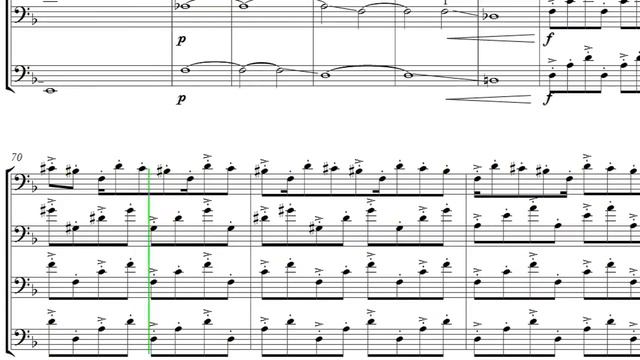 Minimal Music for Trombone Quartet ("Mute Games" by Ronus Xix) смотреть онлайн