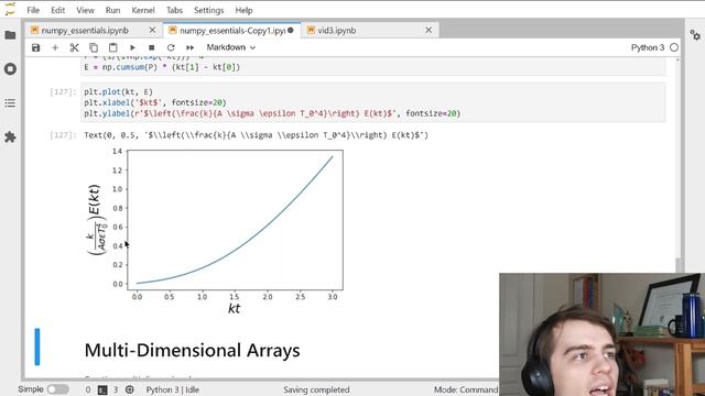 NumPy Tutorial (2022): For Physicists, Engineers, and Mathematicians смотреть онлайн