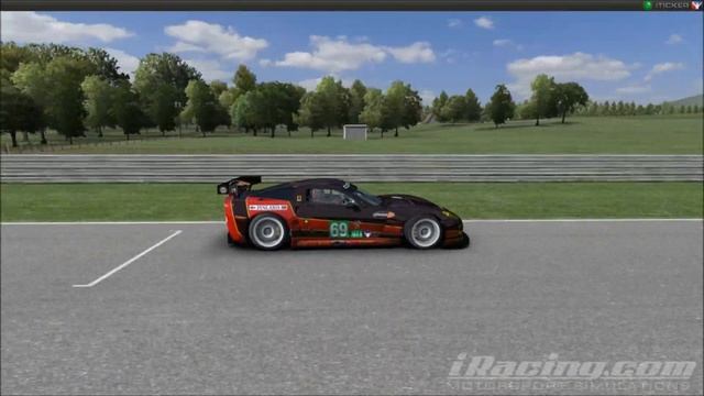 Chevrolet Corvette C6R Hotlap @ Lime Rock Park, iRacing смотреть онлайн