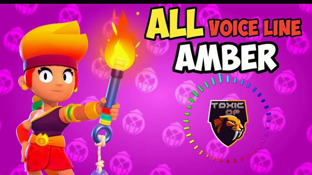 Amber all voice line October update 2020||Brawl stars смотреть онлайн