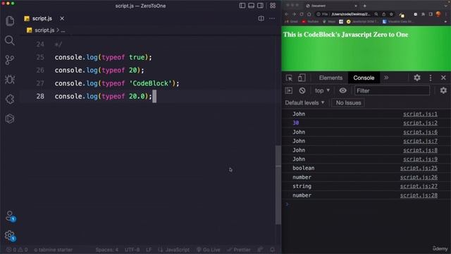 Learn JavaScript from Beginner to Advanced смотреть онлайн