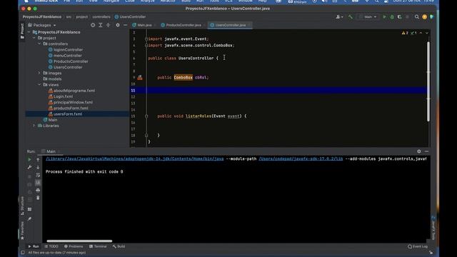 Aplicación en Java FX - COMBO BOX EN JAVA - Como llenar un ComboBox en JavaFX - Curso JAVA FX смотреть онлайн