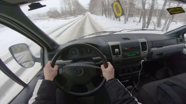 2012 GAZel 2.5 AT - POV TEST DRIVE смотреть онлайн