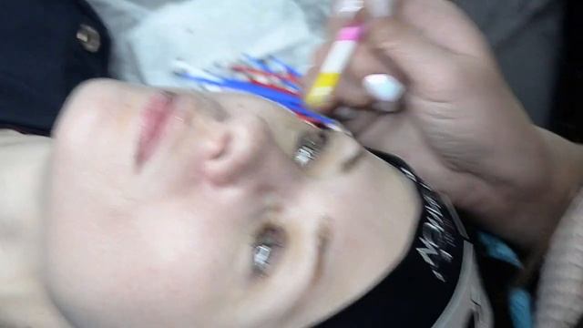 После процедуры коллагенирования ресниц составами Nouveau Lashes смотреть онлайн