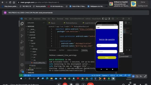 Conexion a la API desde React Native смотреть онлайн