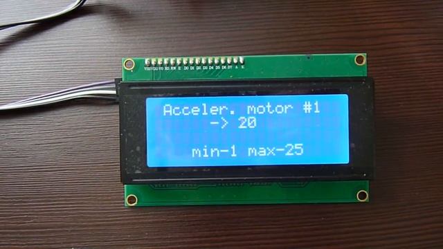 Управление шаговым двигателем V0.13 смотреть онлайн