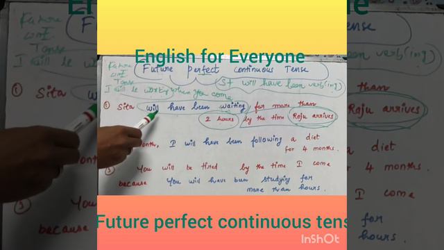 English grammar via Tamil _ Tenses _ lesson 11_ Future perfect continuous tense смотреть онлайн