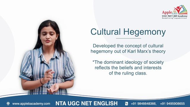 NTA UGC NET ENGLISH - ANTONIO GRAMSCI - HEGEMONY | CULTURAL HEGEMONY
