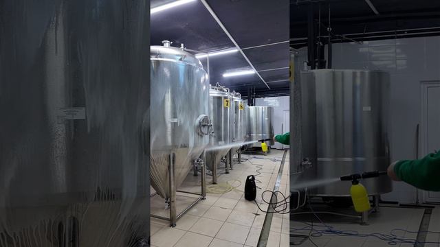 Мойка оборудования на пивоварне смотреть онлайн