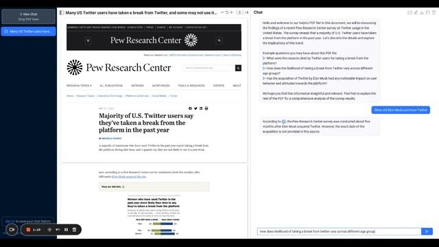 ai beyond ChatGPT Meet ChatPDF Chat with any PDF! смотреть онлайн