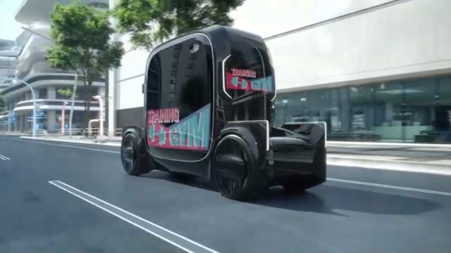 Toyota e-4me - универсальное транспортное средство смотреть онлайн