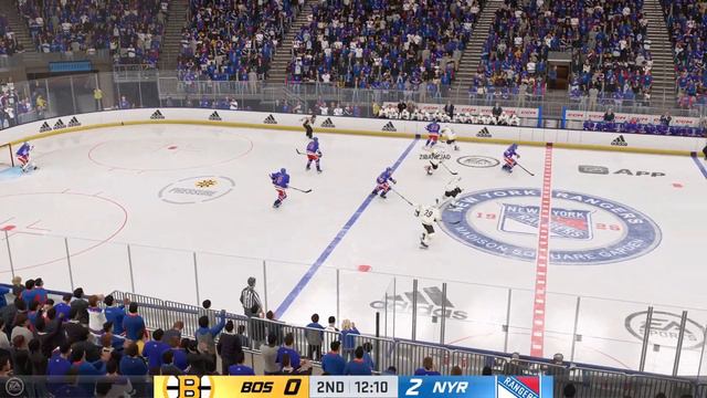 New York Rangers vs Boston Bruins 11/25/2023 NHL 24 Gameplay смотреть онлайн