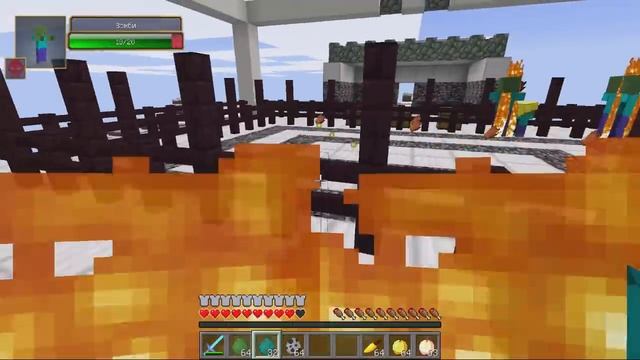Minecraft Адские Мобы - Майнкрафт ХАРДКОРНОЕ ВЫЖИВАНИЕ c Мобами из Ада (Обзор Мода) смотреть онлайн