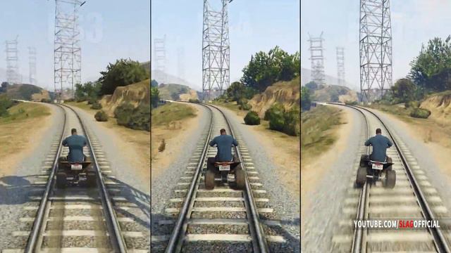 🔥 GTA 5 - PS3 vs PS4 vs PS5 GRAFIK VERGLEICH! | Teil 2 | GTA 5 Remastered Graphics Comparison 🔥 смотреть онлайн