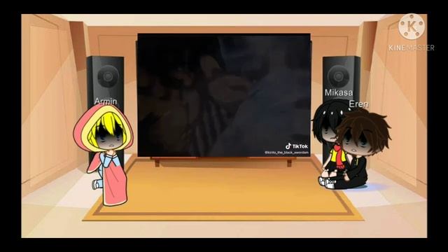 junior Armin/Eren/mikasa react to Armin's and Eren's titan forms | CRINGE ALERT HELP смотреть онлайн