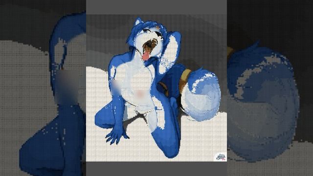 The Best Furry(+18):Beautiful And Sensual Krystal From Star Fox #10ksubs #krystal #starfox