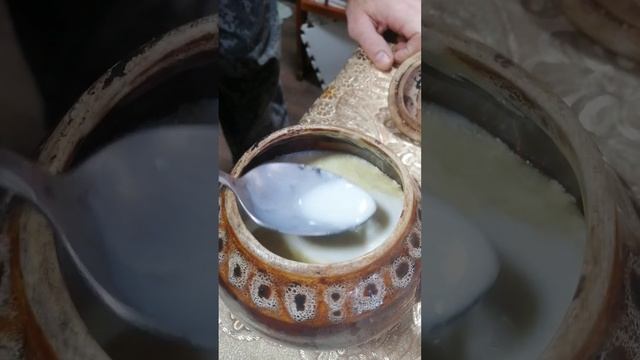 Топлёное молоко в русской печи смотреть онлайн