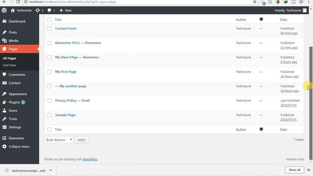 {English Version} Wordpress tutorials in English Part 7 | Users, Tools, Settings смотреть онлайн