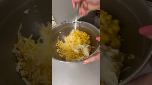 Закусочный салат! Очень быстрый и простой в приготовлении