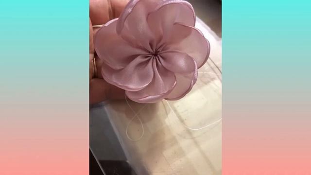 Цветы из органзы 2021 смотреть онлайн