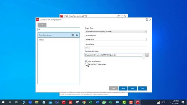 How to Create New Database in Primavera P6 Professional 22 I New Database in P6 I Primavera P6 смотреть онлайн