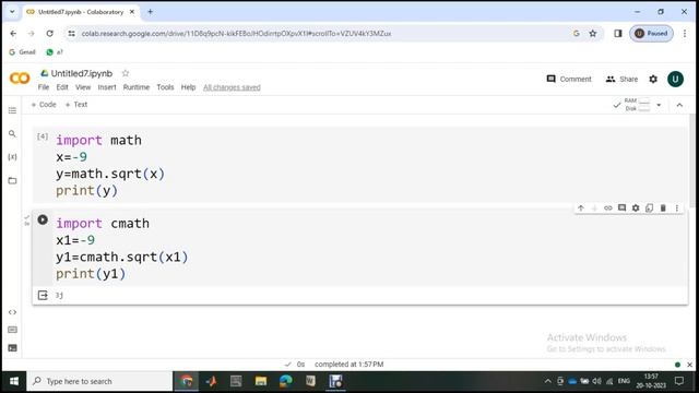 Python CMATH Library in 5 mins. Handling Complex numbers in Python. #URcoding #python смотреть онлайн
