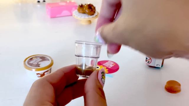 MAKING MINI FOOD! MiniVerse Cafe Donuts, Boba, Drinks and More!! смотреть онлайн