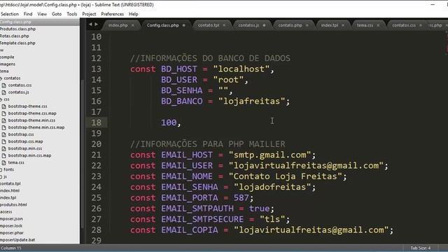 Loja Virtual com PHP 7 - Aula 34 - Classe para Conexão смотреть онлайн