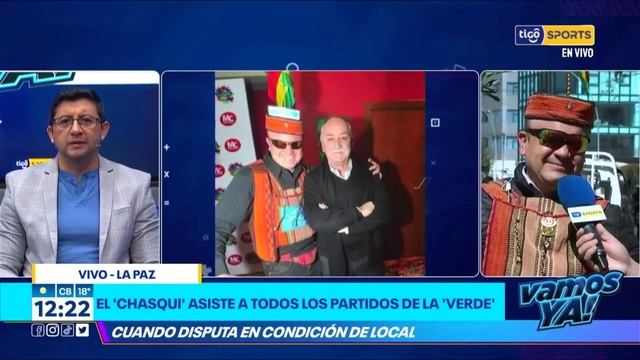#VamosYa❗️‘El chasqui’ boliviano ?? el hincha número 1 de la selección boliviana de fútbol ⚽ смотреть онлайн