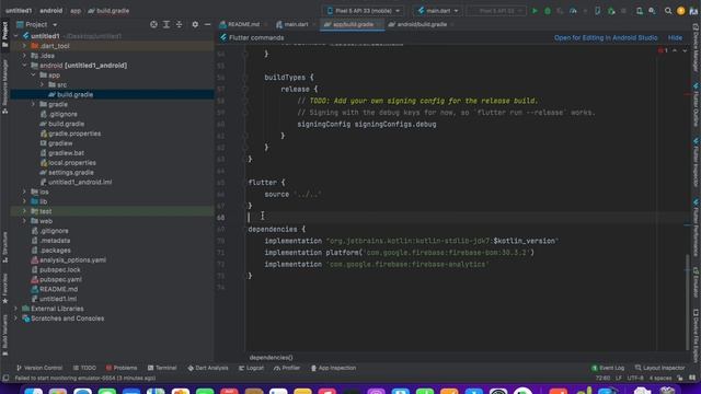 Part-2 How to connect Firebase with Flutter || Flutter Firebase Tutorials in Hindi/Urdu смотреть онлайн