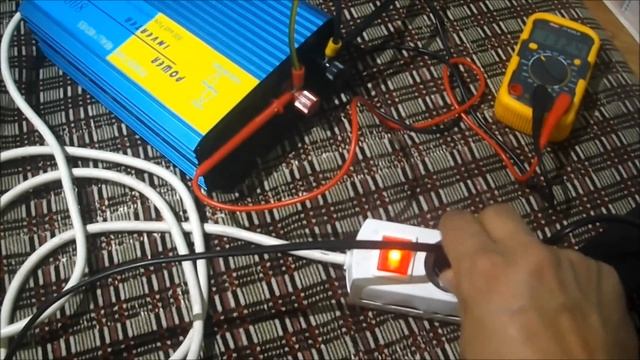 800watt Tam Sinüs Inverter Test Aşaması