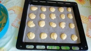 Очень быстрое печенье на майонезе!