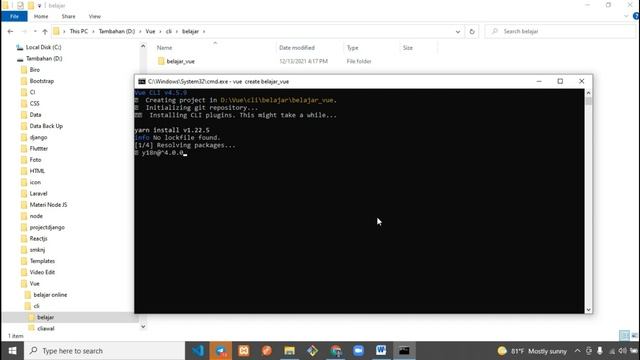 Vue JS CLi Bagian 1 Cara menginstal Vue JS смотреть онлайн