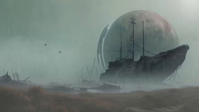 Moonfall _ Dark Ambient Soundscapes of Dystopian Space Sci-Fi - Music for Deep смотреть онлайн