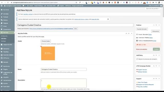 ▶ [ PLUGIN WP MY LINKS ] CREA landing pages en tu BIO de INSTAGRAM смотреть онлайн