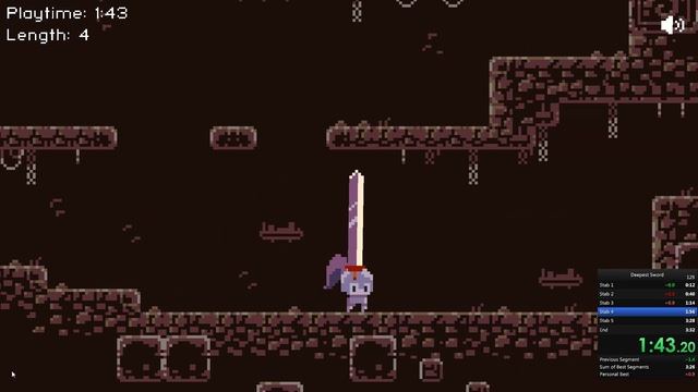 Deepest Sword Speedrun - 3:25 PB смотреть онлайн