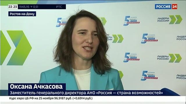 В Ростове-на-Дону финал пятого конкурса управленцев «Лидеры России» смотреть онлайн