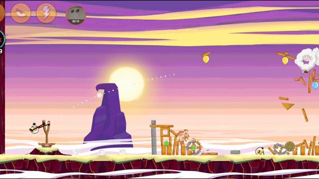 Angry Birds Classic: Mighty Leauge Test Level 5 смотреть онлайн