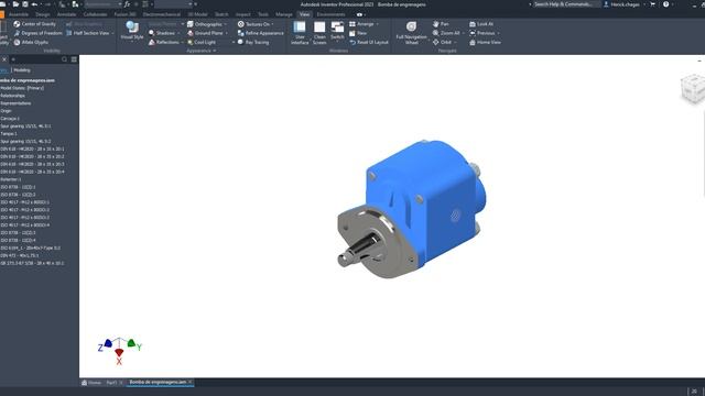 Autodesk Inventor 2023 - Renderização em 5 passos | Ray Tracing Rendering смотреть онлайн