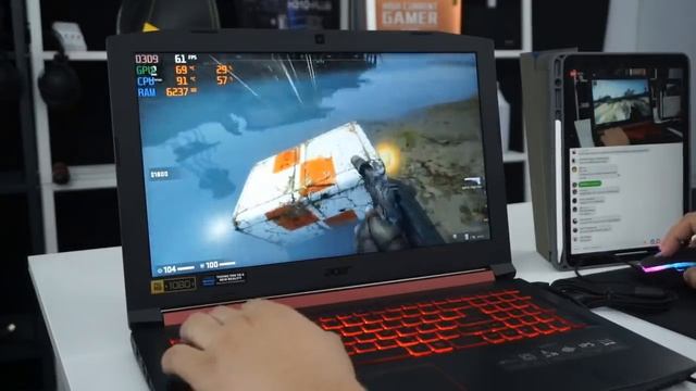 ? โน้ตบุ๊คตลาดแตก NITRO 5 คุ้มกว่าประกอบคอม 20,000 ปลาย ติด GTX 1060, จอ IPS 144Hz, แรม 8GB смотреть онлайн