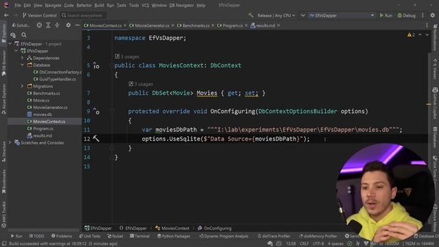 Entity Framework Core vs Dapper Performance in 2023 смотреть онлайн