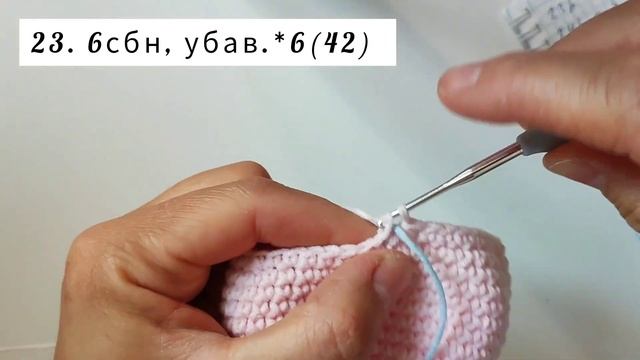 Зайчиха крючком. Ручки, голова, уши и сборка игрушки. Видео-урок #2 смотреть онлайн