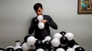 Гирлянда из шаров. Как сделать гирлянду из воздушных шариков своими руками