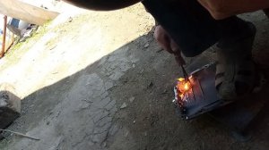 сварка алюминия стержнем от батарейки