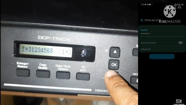 Brother DCP-T520W WIFI Printing without Computer/Laptop смотреть онлайн