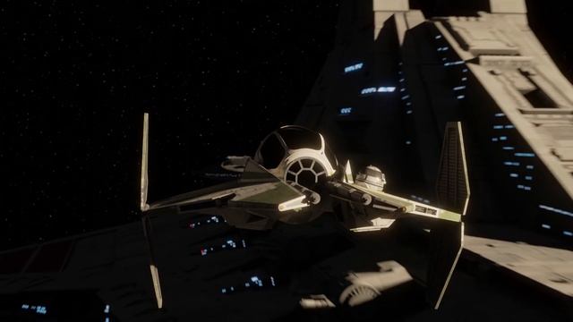 Jedi Star Fighter Flying Over Venator Star Destroyer (blender 2.9 - WIP 1) смотреть онлайн