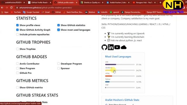 GitHub Profile Readme | Create an Amazing Profile Readme.md in Bangla | GitHub Bangla Tutorial смотреть онлайн